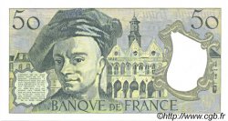 50 Francs QUENTIN DE LA TOUR Petit numéro FRANCIA  1988 F.67.14A50 FDC
