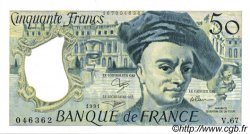 50 Francs QUENTIN DE LA TOUR FRANCIA  1991 F.67.17 EBC+