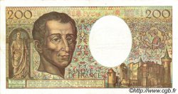 200 Francs MONTESQUIEU FRANCIA  1992 F.70.12c MBC+