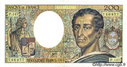 200 Francs MONTESQUIEU FRANCIA  1992 F.70.12c SPL+