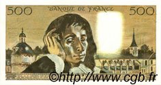 500 Francs PASCAL FRANCE  1969 F.71.03 AU-