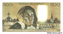 500 Francs PASCAL FRANCIA  1987 F.71.35 FDC