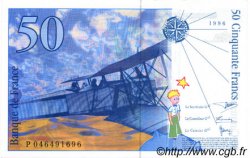 50 Francs SAINT-EXUPÉRY modifié FRANCIA  1996 F.73.03 EBC+