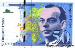 50 Francs SAINT-EXUPÉRY modifié FRANCIA  1997 F.73.04 EBC+