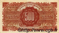 500 Francs MARIANNE fabrication anglaise FRANCIA  1945 VF.11.02 BB to SPL