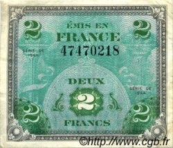 2 Francs DRAPEAU FRANCE  1944 VF.16.01 VF