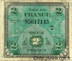 2 Francs DRAPEAU FRANCIA  1944 VF.16.02 MB