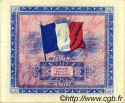 5 Francs DRAPEAU FRANCIA  1944 VF.17.03 SC+