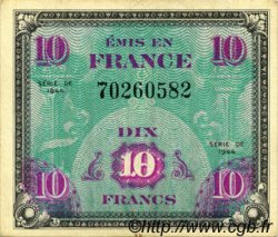 10 Francs DRAPEAU FRANCE  1944 VF.18.01 AU