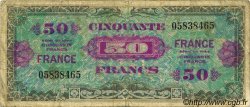 50 Francs FRANCE FRANKREICH  1945 VF.24.01 SGE