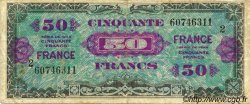 50 Francs FRANCE FRANKREICH  1945 VF.24.02 fSS