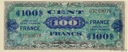 100 Francs FRANCE FRANKREICH  1944 VF.25.09 fVZ