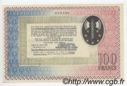 100 Francs BON DE SOLIDARITÉ FRANCE regionalismo e varie  1941 KL.10D1 SPL