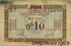 10 Centimes FRANCE Regionalismus und verschiedenen  1923 JP.135.02 S