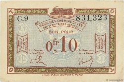 10 Centimes FRANCE regionalismo y varios  1923 JP.135.02 MBC