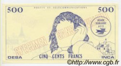 500 Francs PASCAL Scolaire FRANCE regionalismo e varie  1970  FDC