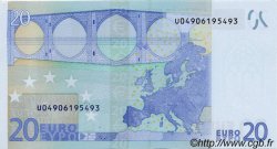20 Euro EUROPA  2002 €.120.19 FDC