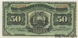 50 Centavos BOLIVIA  1902 P.091 UNC-