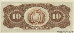 10 Bolivianos Spécimen BOLIVIA  1911 P.107s UNC-