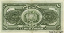 50 Bolivianos BOLIVIEN  1911 P.110 SS to VZ