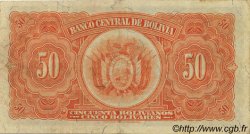 50 Bolivianos BOLIVIEN  1928 P.132 VZ