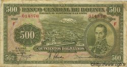 500 Bolivianos BOLIVIEN  1928 P.134 S