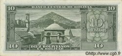 10 Bolivianos BOLIVIEN  1945 P.139b VZ+
