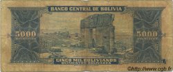 5000 Bolivianos BOLIVIA  1945 P.150 RC