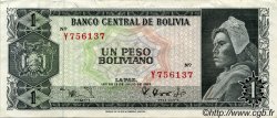 1 Peso Boliviano BOLIVIA  1962 P.152a