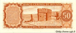 50 Pesos Bolivianos Fauté BOLIVIEN  1962 P.162bx ST
