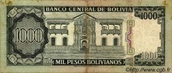 1000 Pesos Bolivianos BOLIVIA  1982 P.167a q.BB