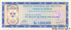 1000000 Pesos Bolivianos BOLIVIA  1985 P.192C UNC