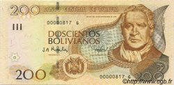 200 Bolivianos BOLIVIA  2003 P.232 FDC