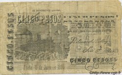 5 Pesos KOLUMBIEN  1900 P.295B S