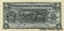 2 Pesos KOLUMBIEN  1904 P.310 fST+