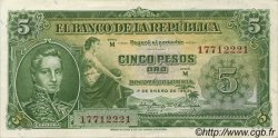 5 Pesos Oro COLOMBIA  1953 P.399a XF