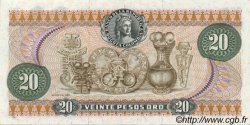 20 Pesos Oro COLOMBIA  1969 P.409a XF+