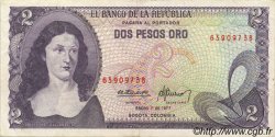 2 Pesos Oro COLOMBIA  1977 P.413b XF+