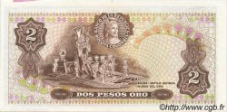 2 Pesos Oro COLOMBIA  1977 P.413b SC+