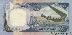 1000 Pesos Oro COLOMBIA  1982 P.424a MBC+
