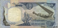 1000 Pesos Oro COLOMBIA  1986 P.424c MBC