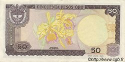 50 Pesos Oro COLOMBIE  1985 P.425a SUP