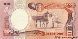 100 Pesos Oro COLOMBIA  1985 P.426b AU