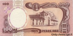 100 Pesos Oro COLOMBIA  1991 P.426e XF+