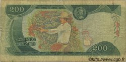 200 Pesos Oro COLOMBIA  1982 P.427 B a MB