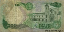 200 Pesos Oro COLOMBIA  1983 P.428a RC+