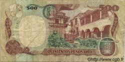 500 Pesos Oro COLOMBIA  1990 P.431 F+
