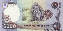 5000 Pesos Oro COLOMBIA  1990 P.436 UNC