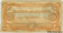 20 Pesos COLOMBIA  1882 PS.0684 VF+