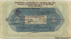 5 Pesos COLOMBIA  1900 PS.0832b VF+